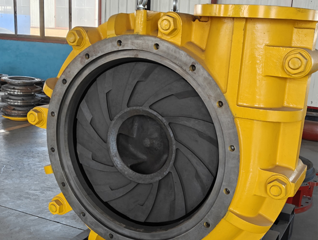 卧式碳化硅陶瓷渣浆泵