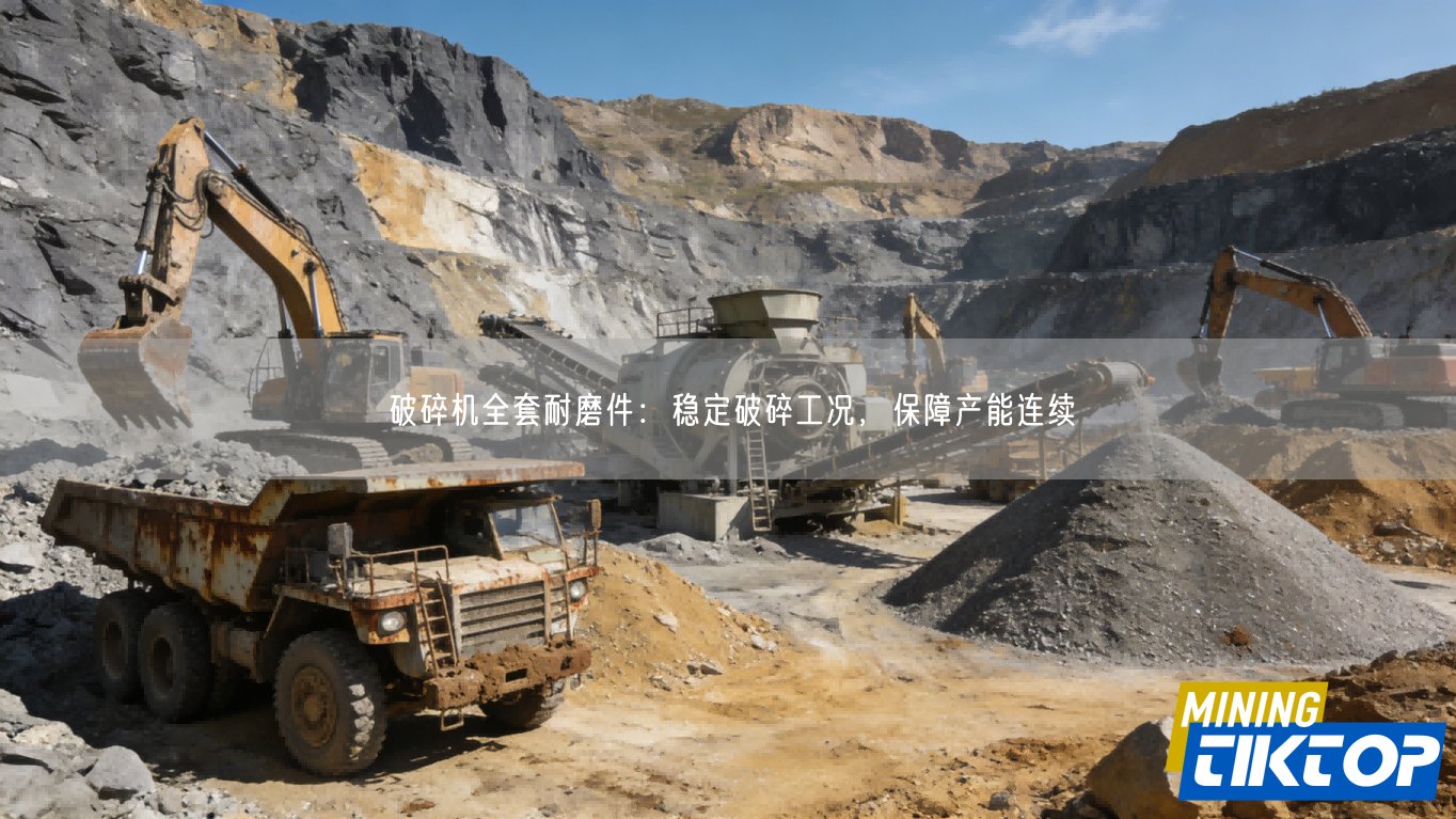 破碎机全套耐磨件：稳定破碎工况，保障产能连续