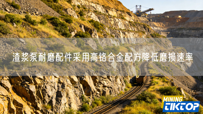 渣浆泵耐磨配件采用高铬合金配方降低磨损速率