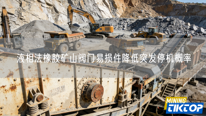 液相法橡胶矿山阀门易损件降低突发停机概率