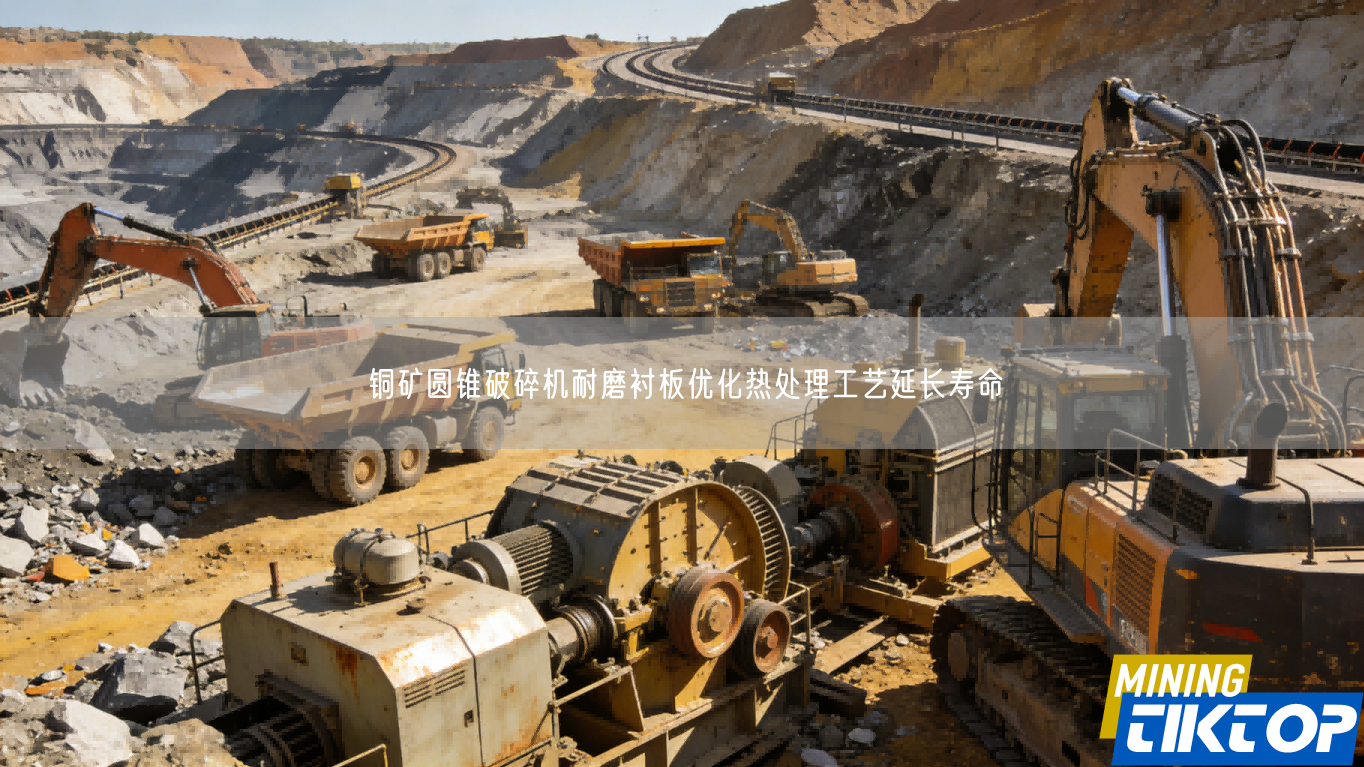 铜矿圆锥破碎机耐磨衬板优化热处理工艺延长寿命