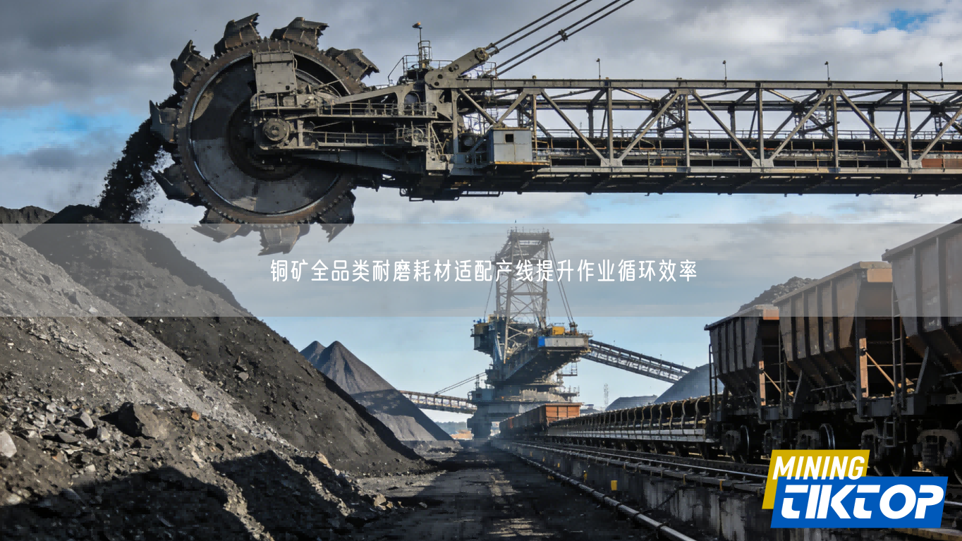 铜矿全品类耐磨耗材适配产线提升作业循环效率